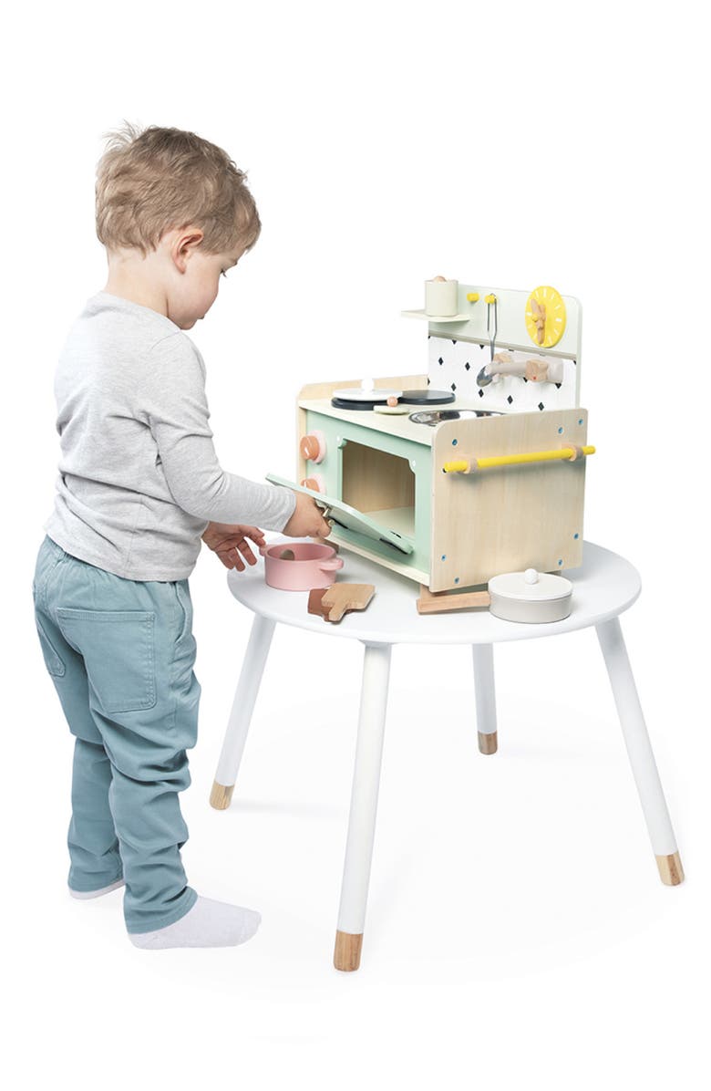 Janod Cottage Chic Mini Kitchenette, Alternate, color, Green