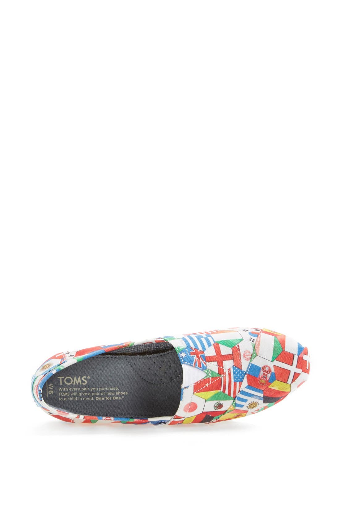 TOMS 'Classic - World Cup' Slip-On, Alternate, color, 