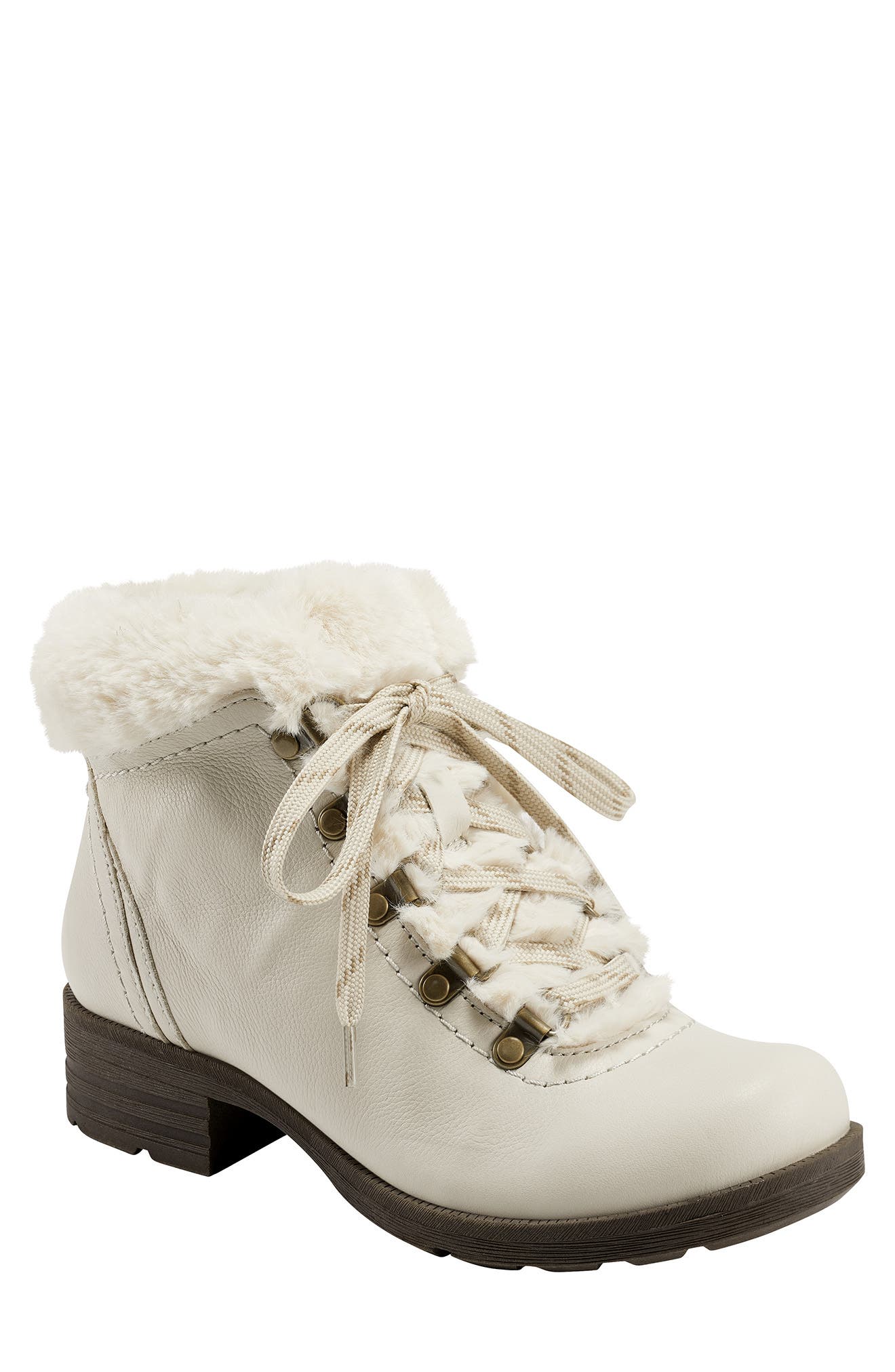 Earth® Origins Rada Faux Fur Lined Leather Hiker Boot (Women ...