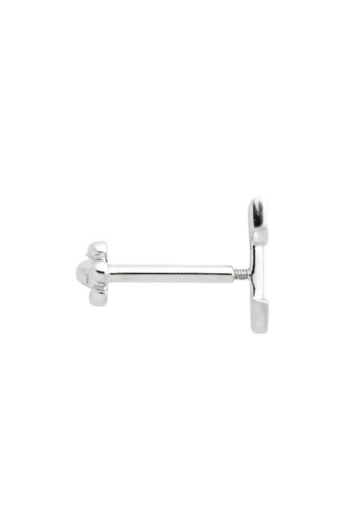 Maria Tash Diamond Arrow Single Stud Earring