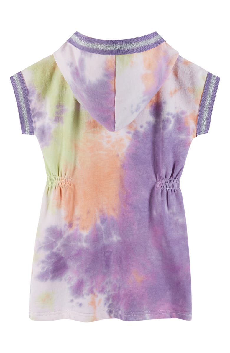 Andy & Evan Kids' Hooded Terry Cloth Cover-Up Dress, Alternate, color, 