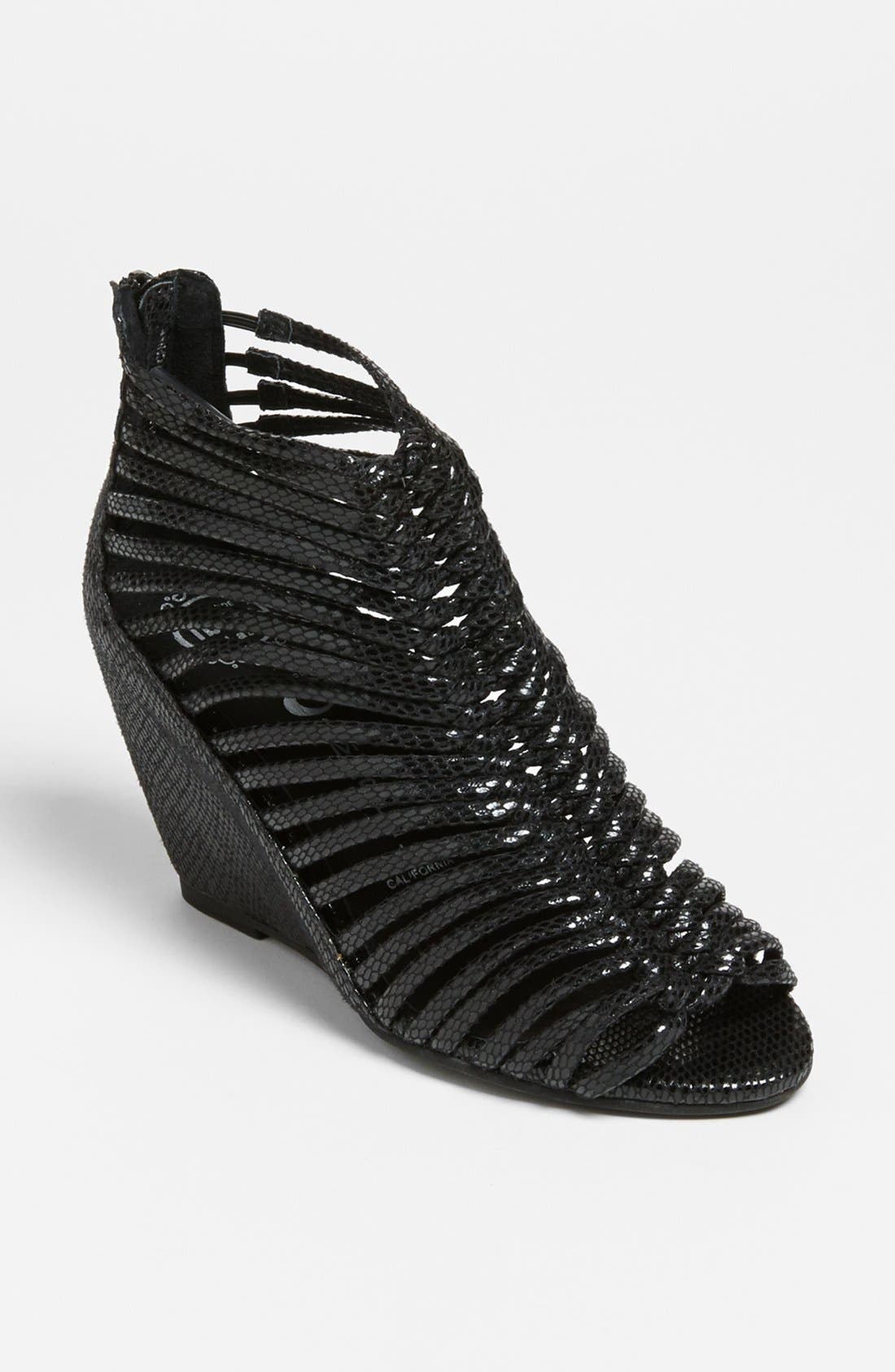 Jeffrey Campbell 'Cast' Wedge Sandal, Main, color, 