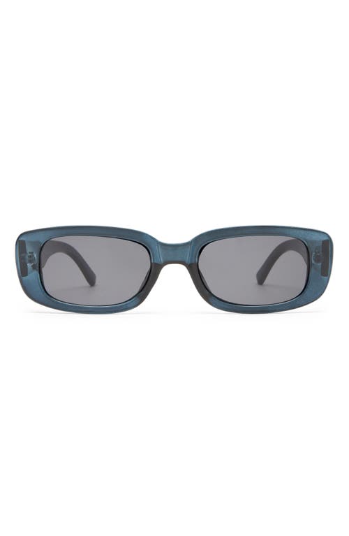 Aire Ceres 51mm Rectangular Sunglasses In Navy