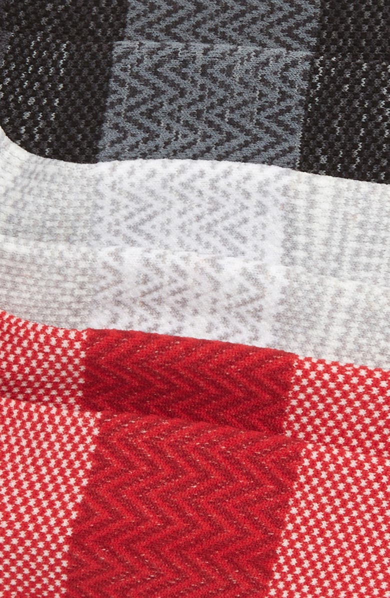 Zella 3-Pack Ultra Light Running Socks, Alternate, color, 