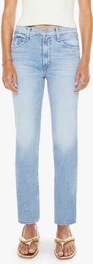 MOTHER The Rider Hover Slim Straight Leg Jeans