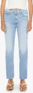 MOTHER The Rider Hover Slim Straight Leg Jeans