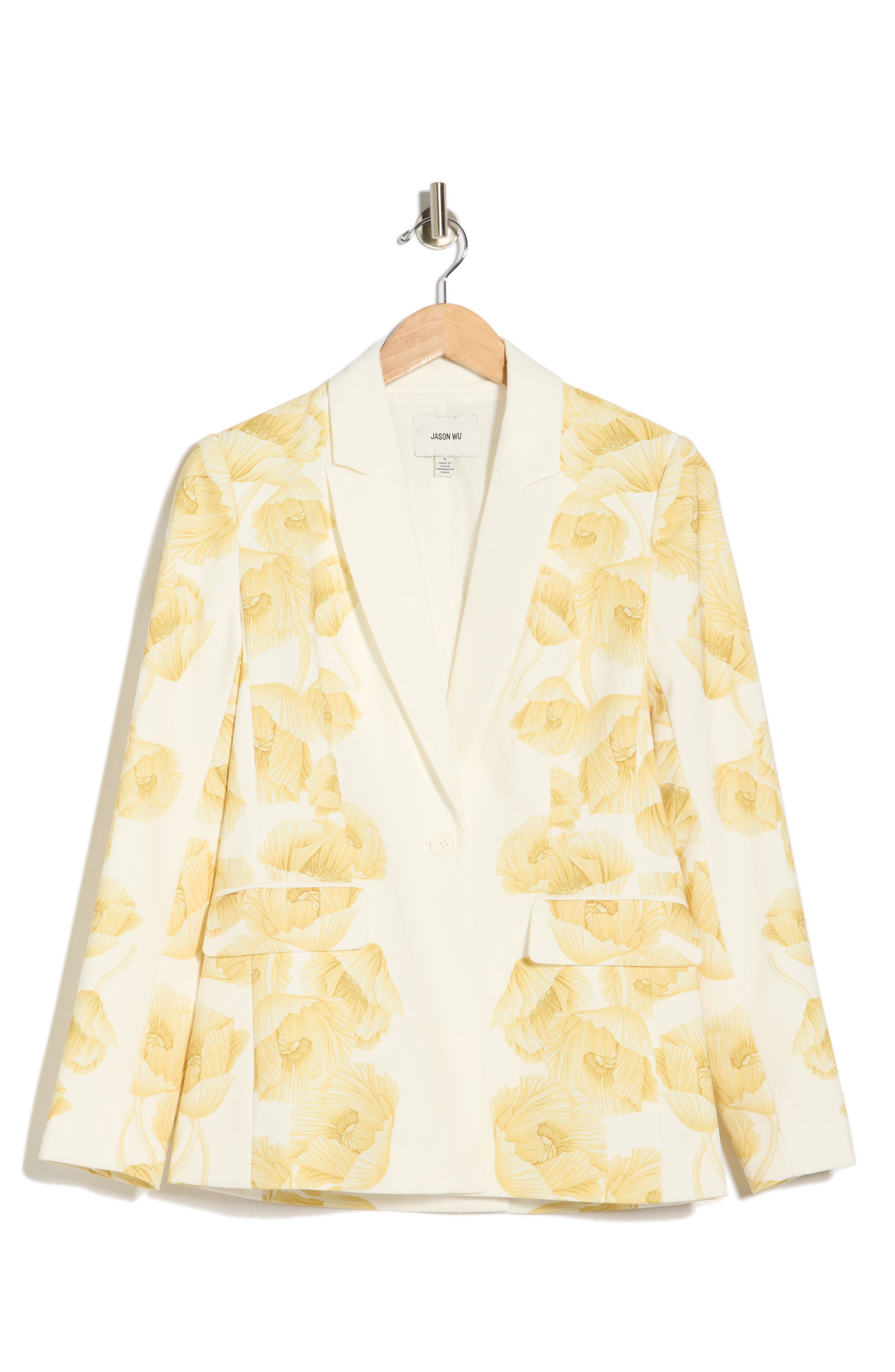 JASON WU Floral Print Blazer