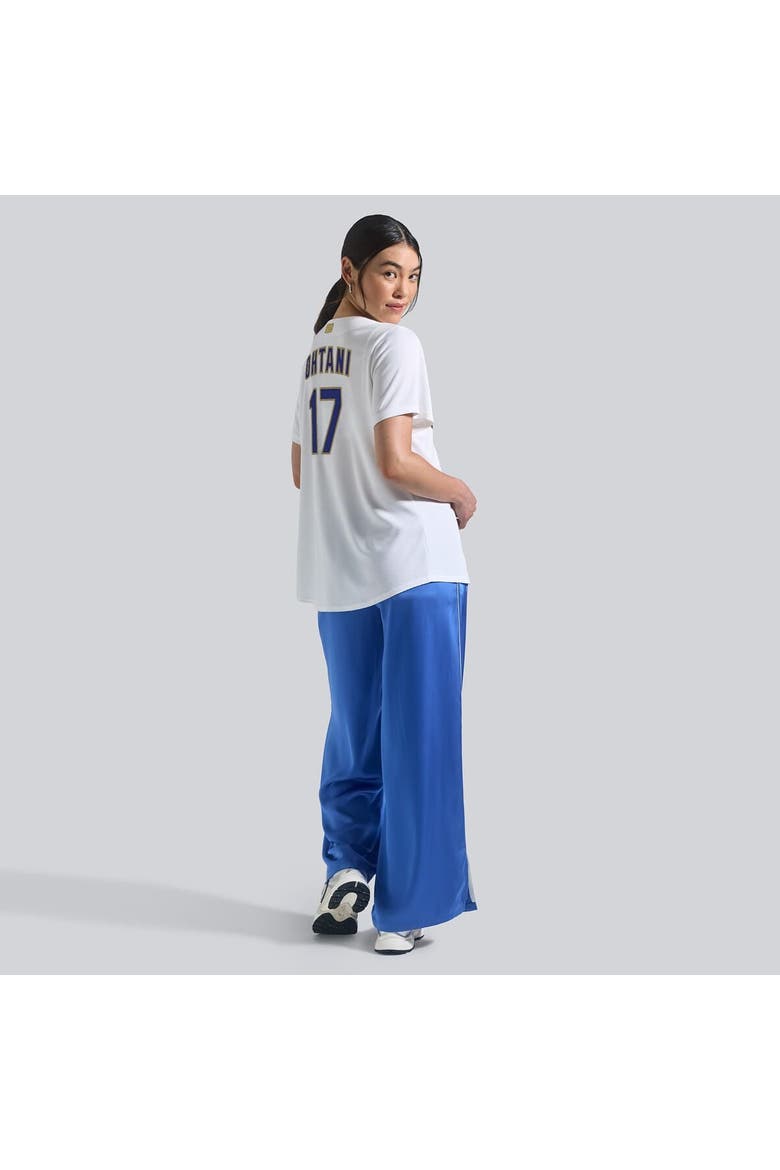 Women's Nike Shohei Ohtani White Los Angeles Dodgers 2026 Gold Collection Stadium Jersey, Alternate, color, White