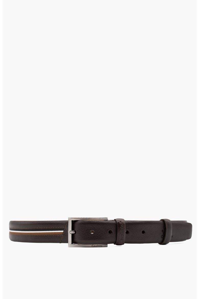 The Sailor 543 Leather Belt, Main, color, Brown