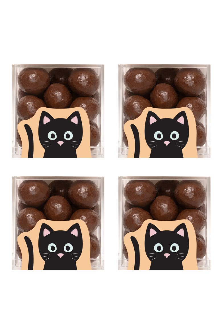 Sparkle Pops Cats Set of 4 Candy Cubes, Main, color, BLUE