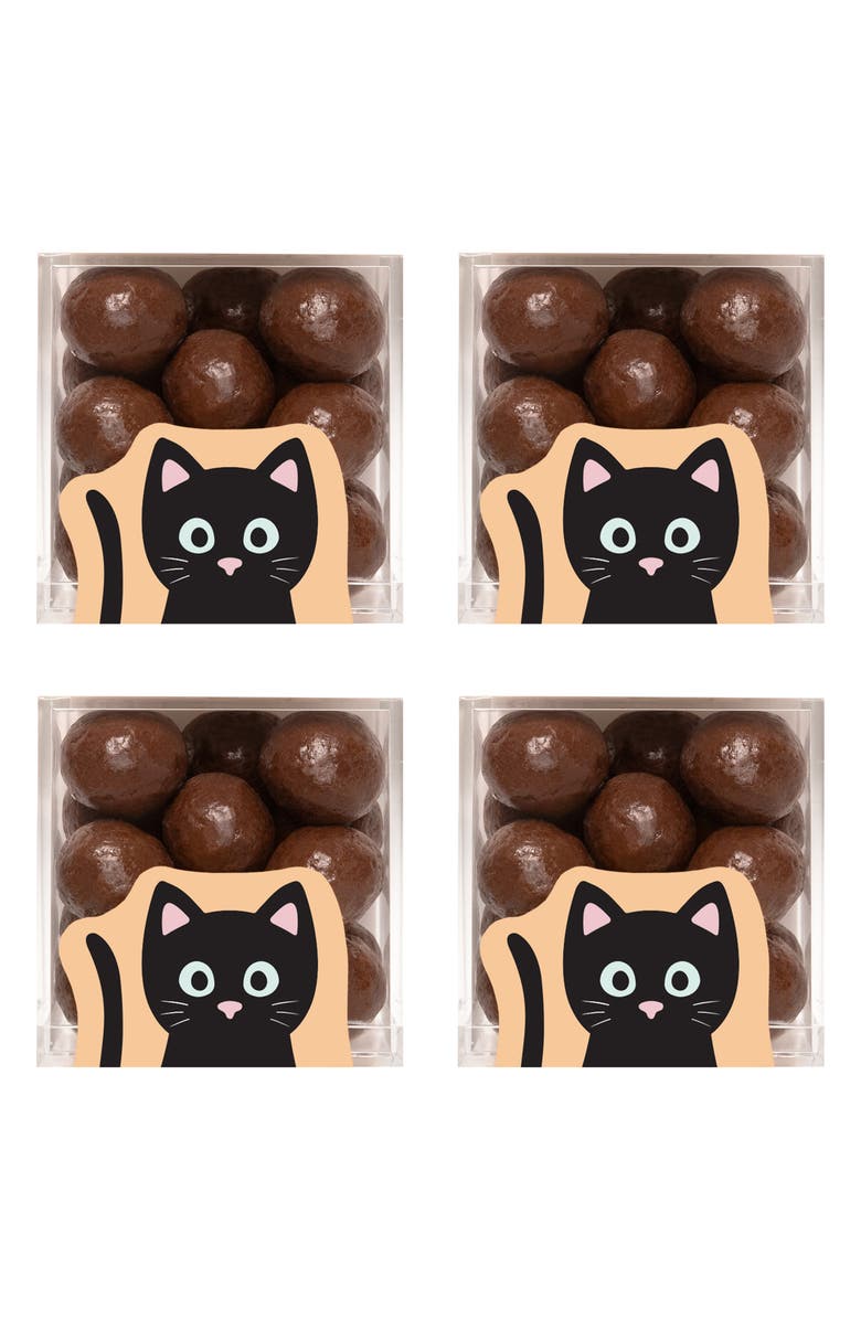 sugarfina Sparkle Pops Cats Set of 4 Candy Cubes, Main, color,
