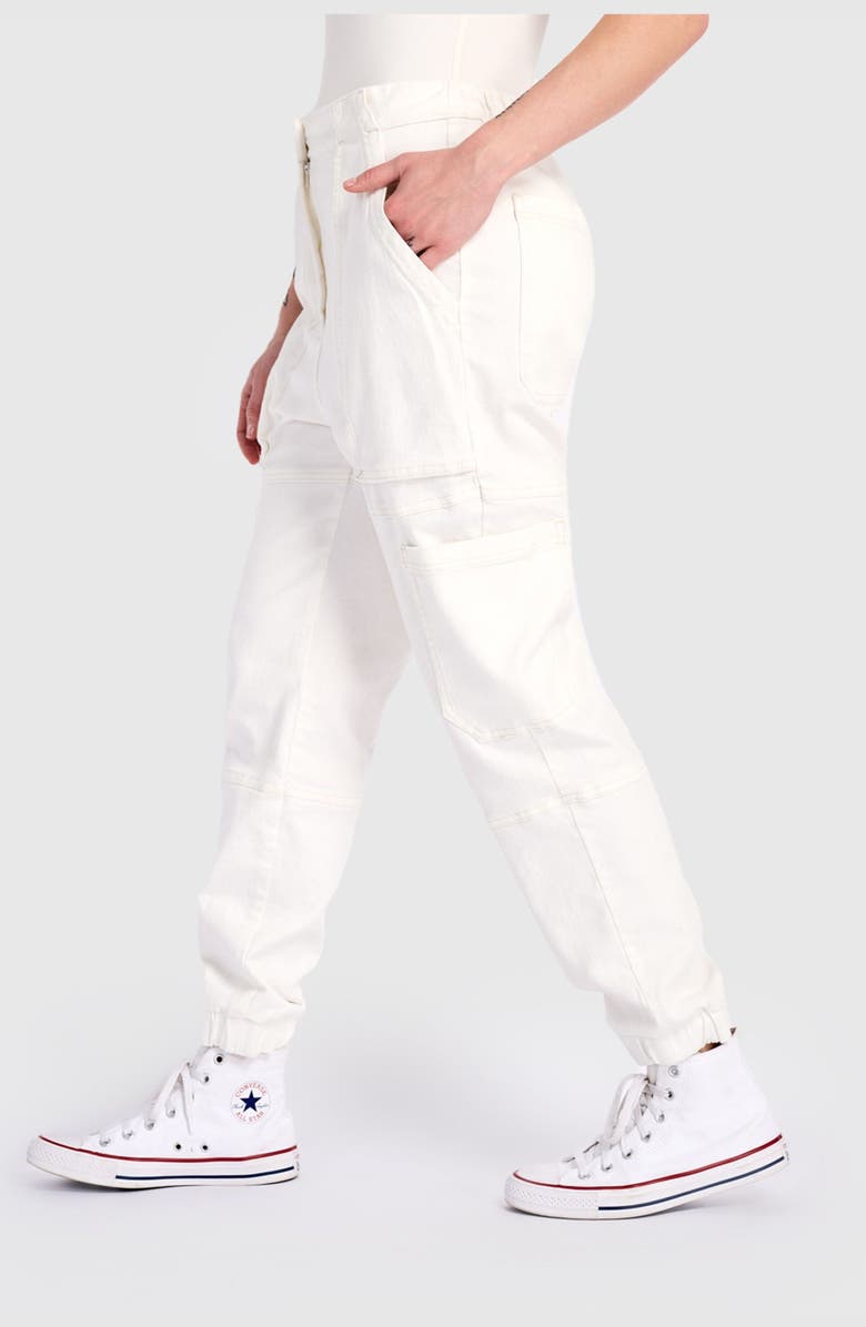 Alembika Cargo Jogger Pants, Alternate, color, White