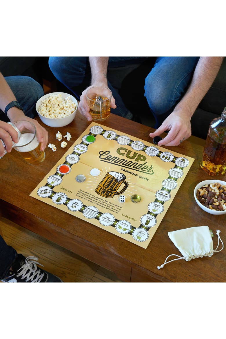 Cup Commander Game, Alternate, color, Multicolor