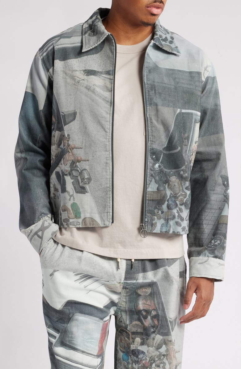 JUNGLES Yard Sale Corduroy Zip Jacket, Main, color, 