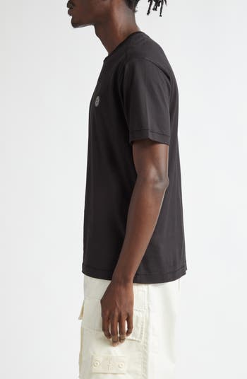 Logo Patch Cotton T-Shirt