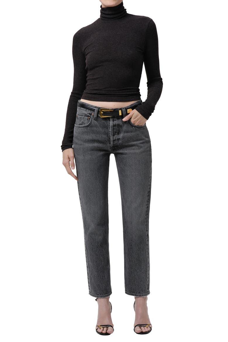 Caradene Turtleneck, Alternate, color, DARK HEATHER CHARCOAL