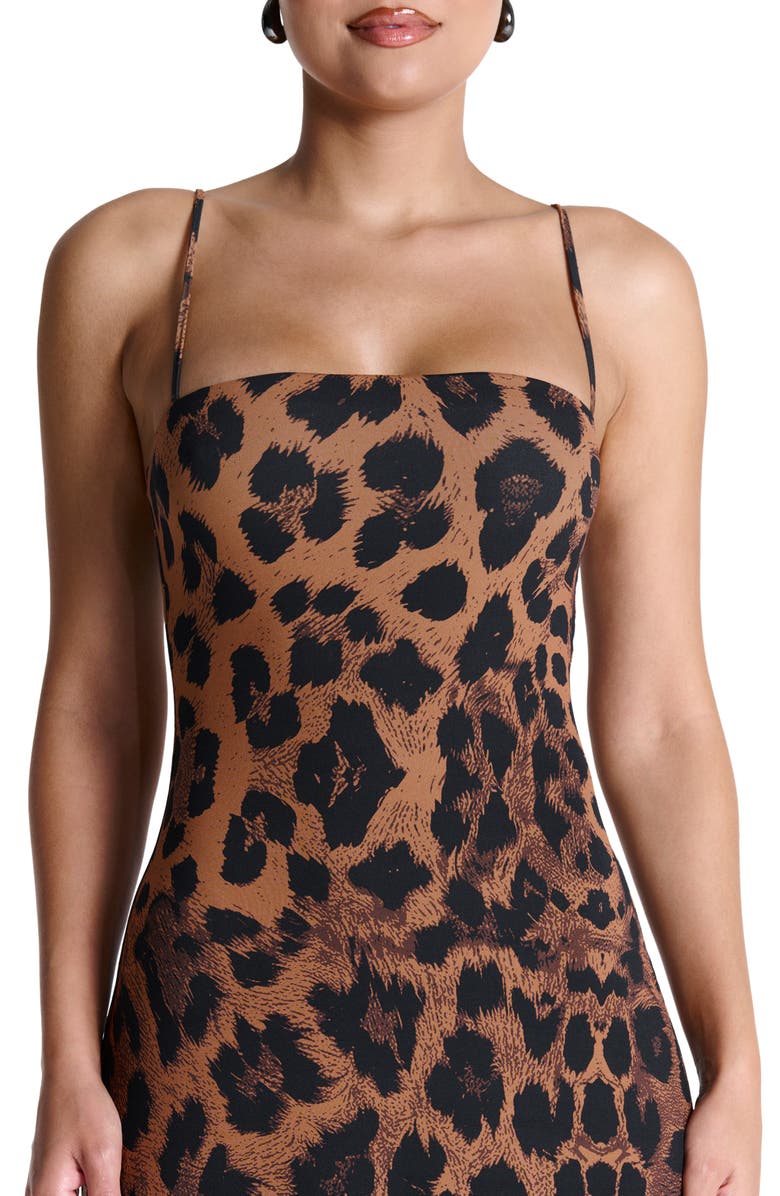 Naked Wardrobe Printed Maxi Dress, Alternate, color, 