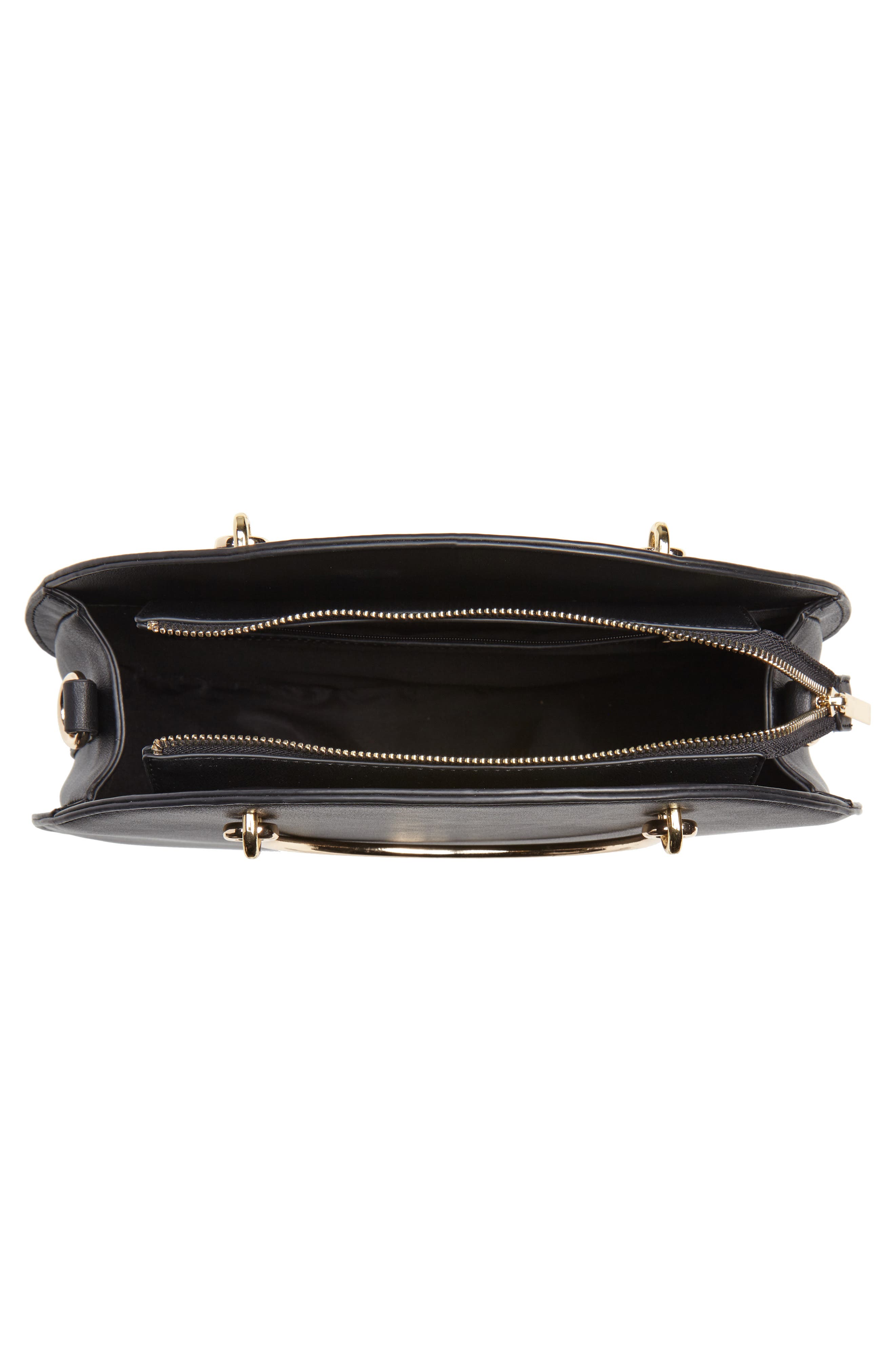 Mali + Lili Vegan Leather Round Top Handle Bag, Alternate, color, 