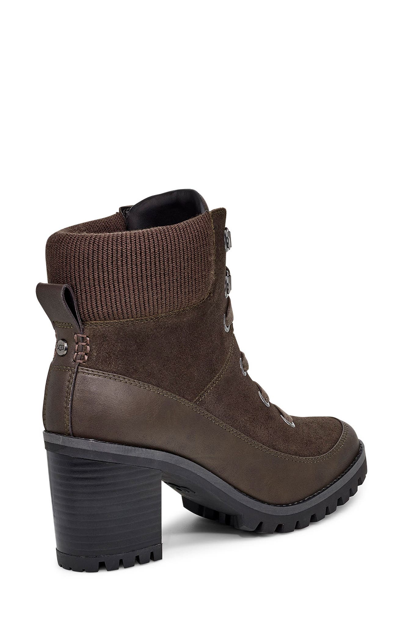 Redwood Waterproof Bootie, Alternate, color, BLACK OLIVE SUEDE