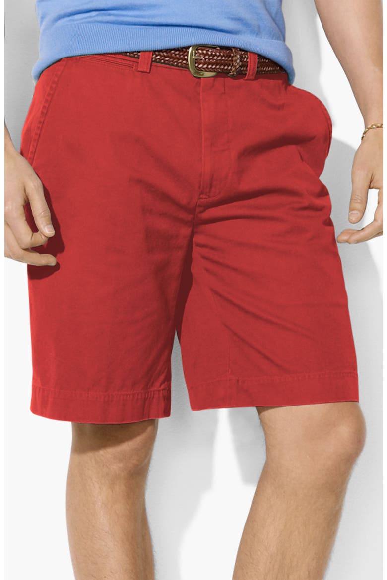 'G.I.' Classic Fit Shorts, Main, color, CAMDEN RED