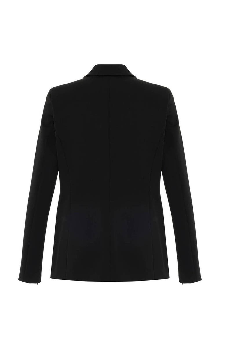 THEO The Label Aphrodite Split Sleeve Jacket, Alternate, color, Black