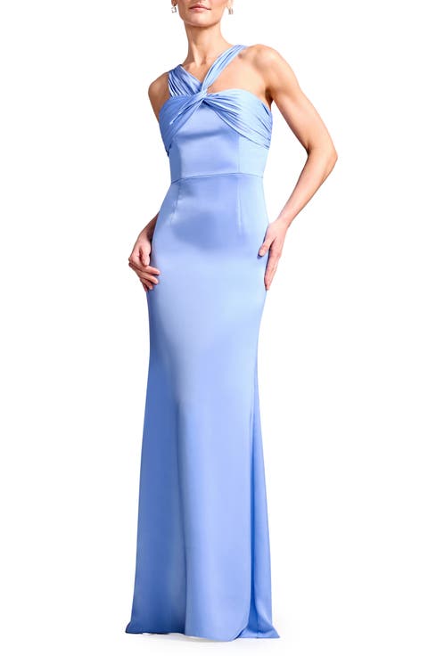 Rosalia Sleeveless Satin Gown