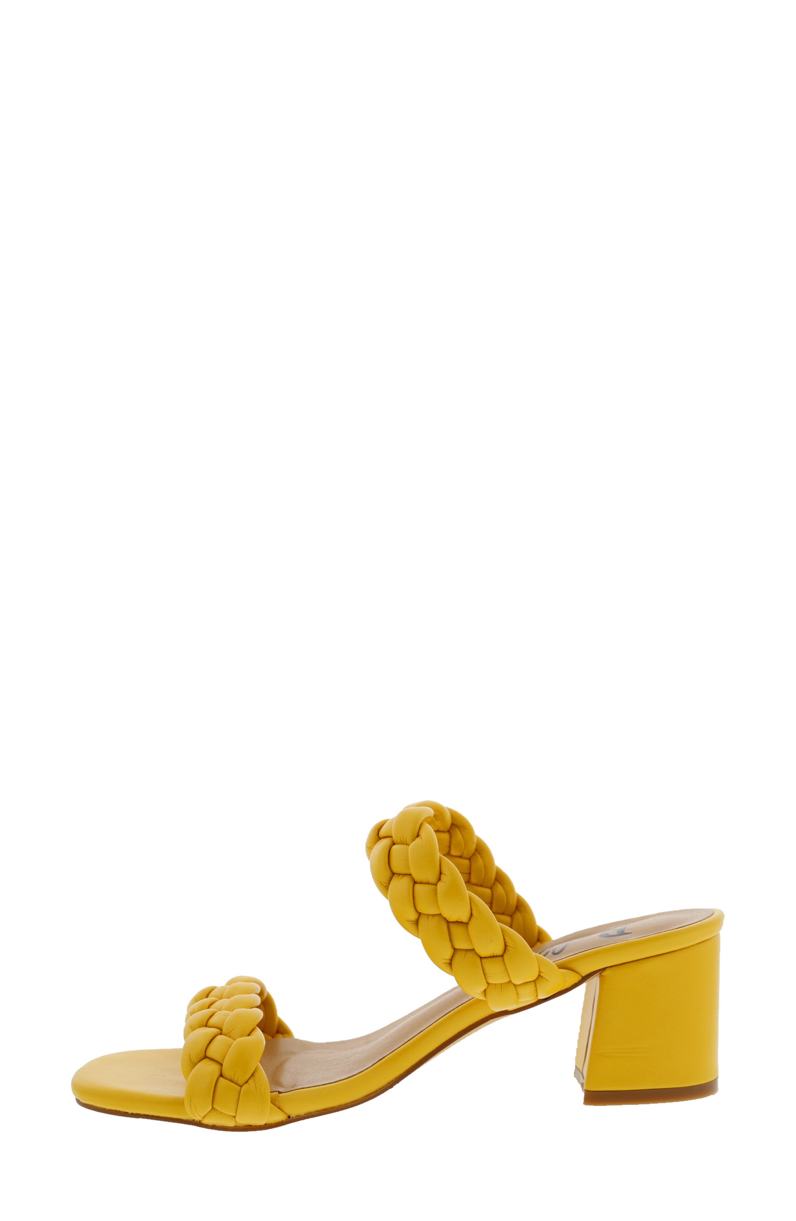 BELLINI Fuss Block Heel Sandal, Alternate, color, Yellow