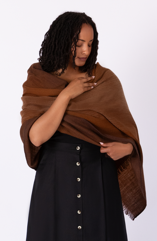 Aam The Label The Aurora Wrap In Brown