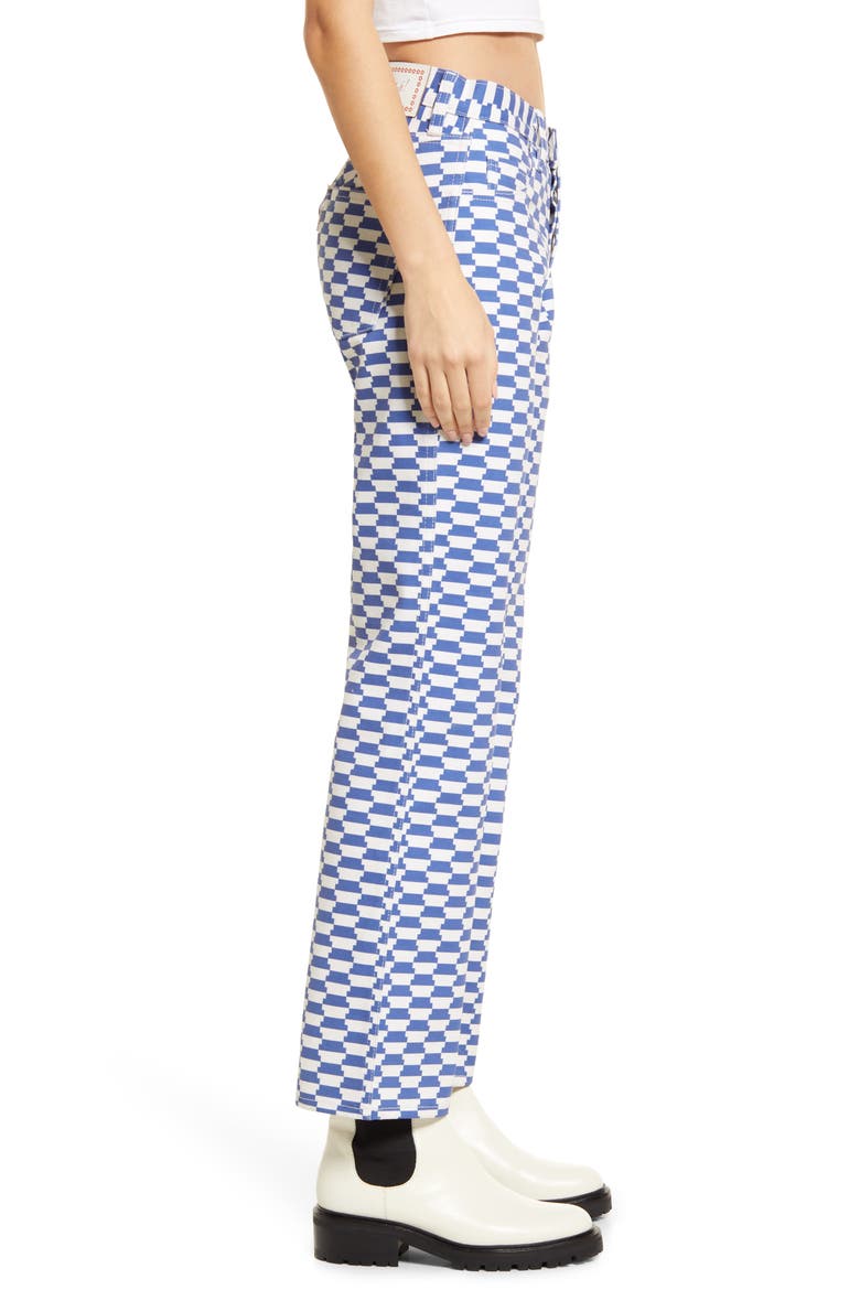 Ellis Ankle Wide Leg Jeans, Alternate, color, ROYAL BLUE