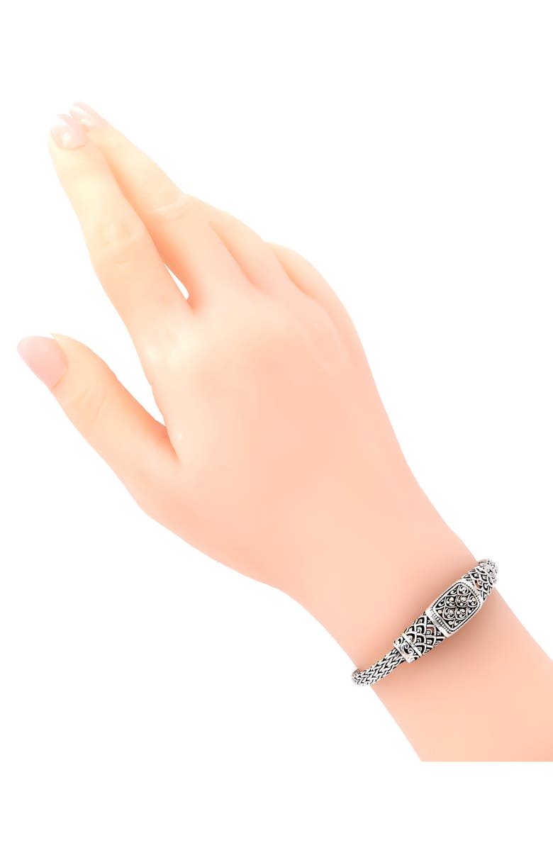 DEVATA Geometric Chain Bracelet, Alternate, color,