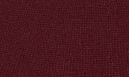 Frame Ruched Sleeve Recycled Cashmere & Wool Sweater In Burgundy