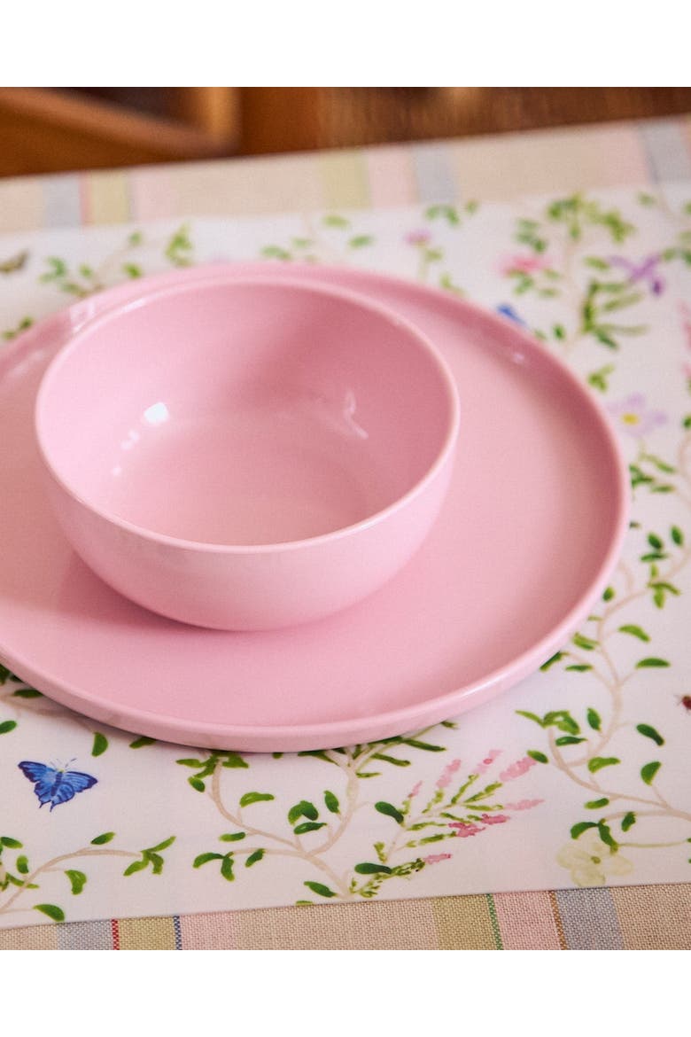 Complete Dinnerware Set, Alternate, color, Pink