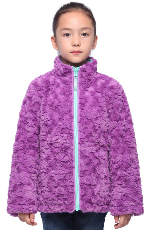 Kids' Reversible Fleece Puffer Jacket (Little Kid & Big Kid)
