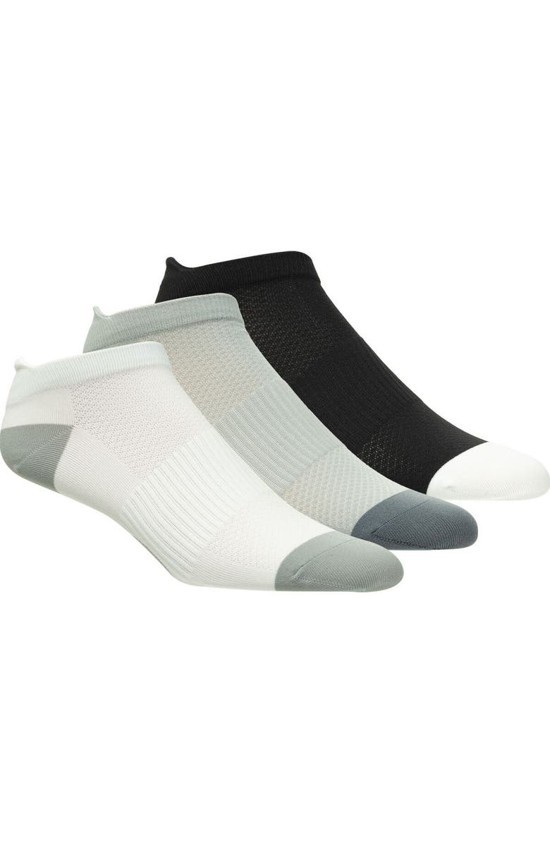 Backcountry Performance Low Ankle Sock - 3-Pack, Main, color, Egret/Goat Gray/Black