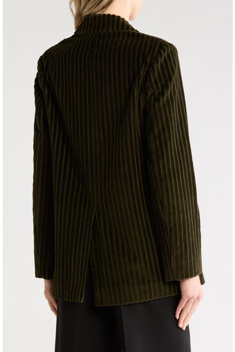 Peak Lapel Corduroy Jacket, Alternate, color, KHAKI