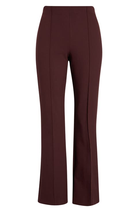 Niki Mid Rise Crop Flare Pants