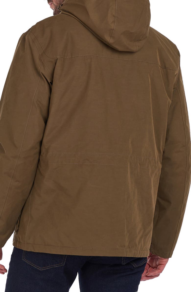 Barbour Sand Waterproof Raincoat, Alternate, color, 