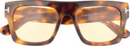 TOM FORD 53mm Square Sunglasses
