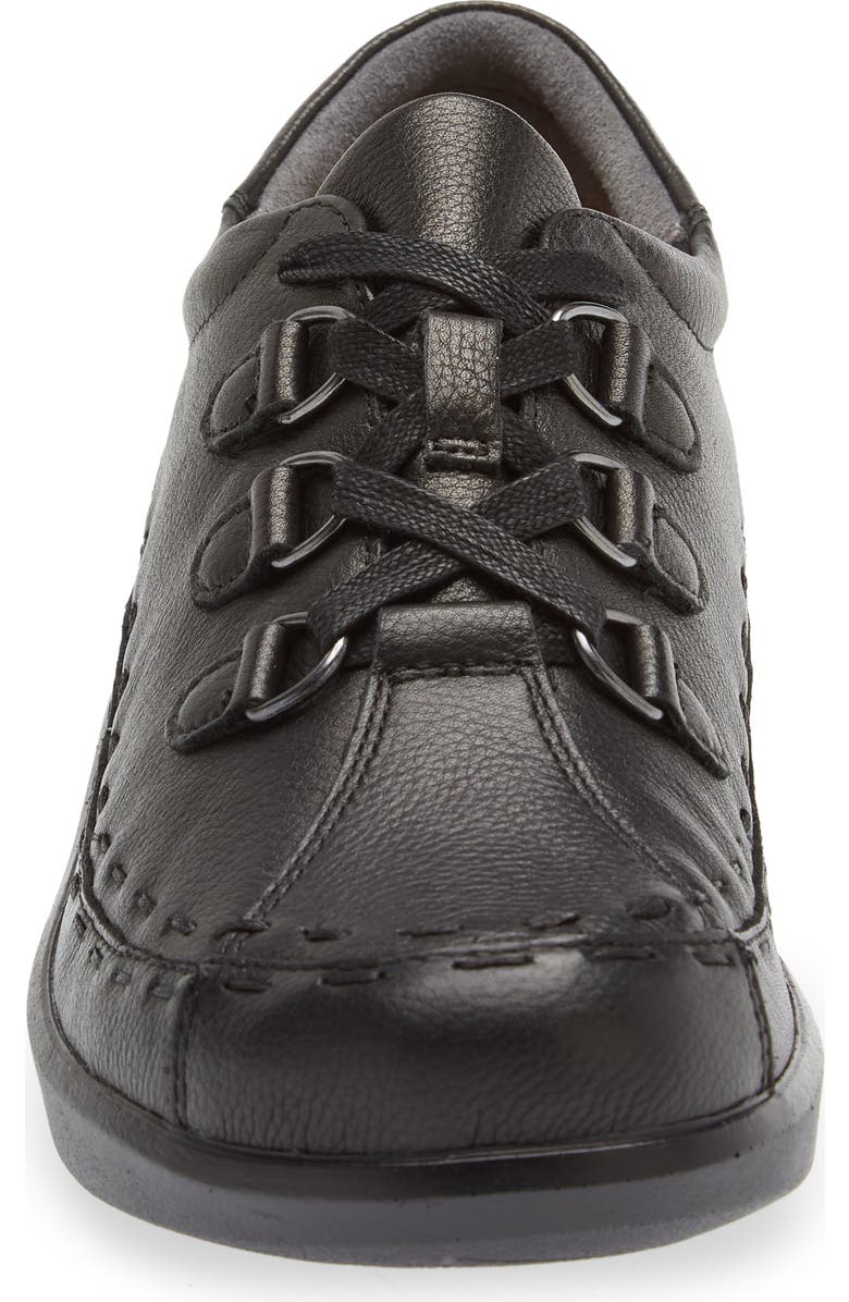 ZIERA SHOES Allsorts Hiker Shoe, Alternate, color, Black Leather
