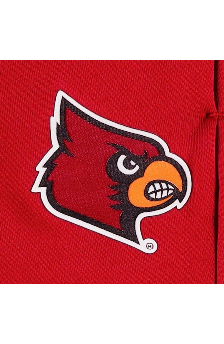 adidas Men's adidas Red Louisville Cardinals AEROREADY Tapered Pants, Alternate, color, 