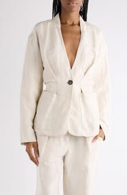 Isabel Marant Soraya Linen & Silk Jacket