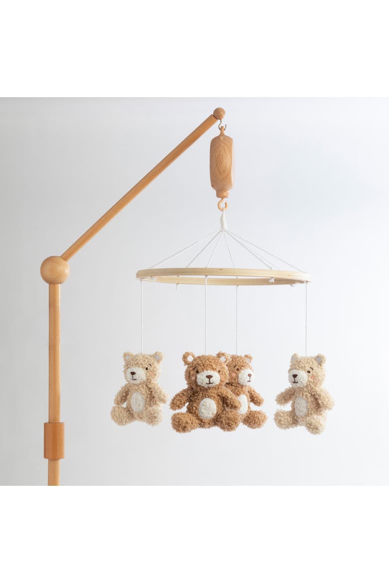 Musical Mobile - Cuddly Bear, Brown, Main, color, Brown