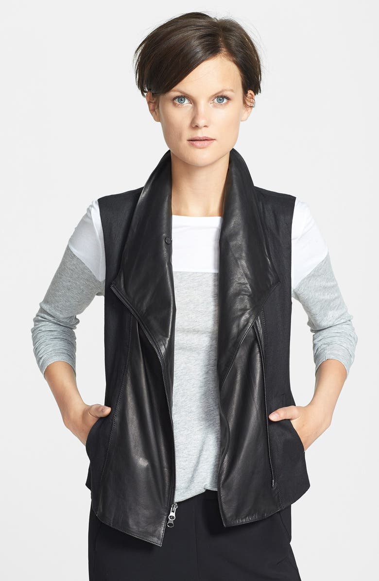 Vince Asymmetrical Vest, Main, color, 