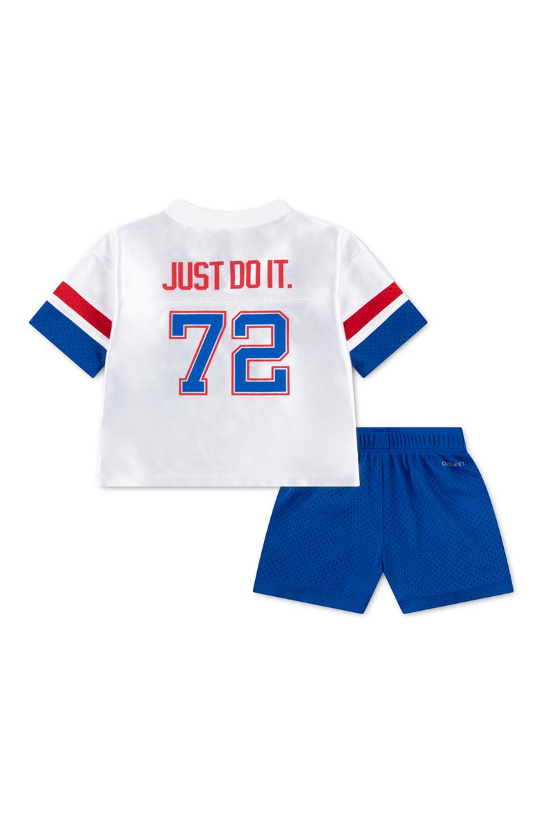 Sportswear Jersey & Mesh Shorts Set, Alternate, color, GAME ROYAL