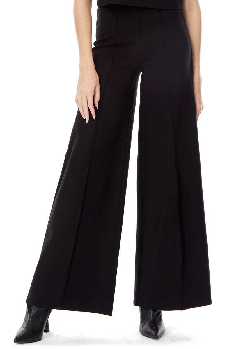 BY DESIGN Juliette Wide Leg Pants, Main, color, Black