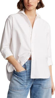 Polo Ralph Lauren Relaxed Fit Cotton Oxford Button-Up Shirt