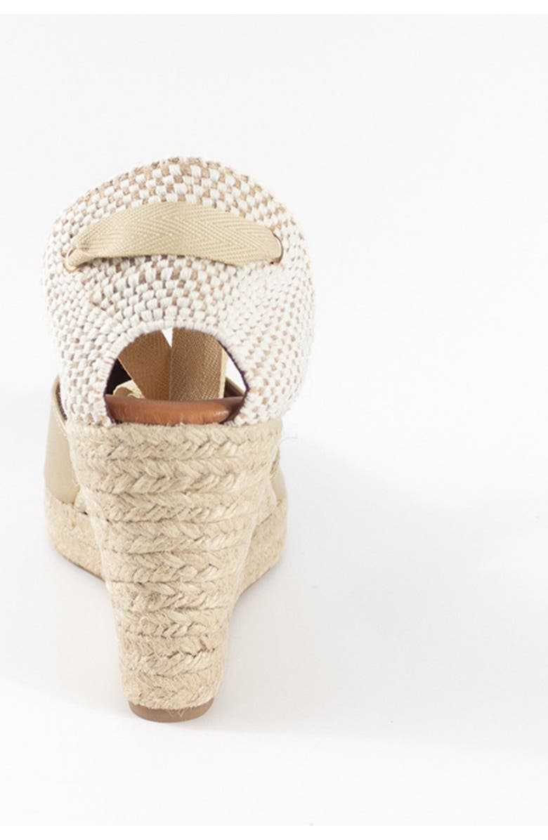 Menina Step Jimena High-Lace Espadrille, Alternate, color, Gold