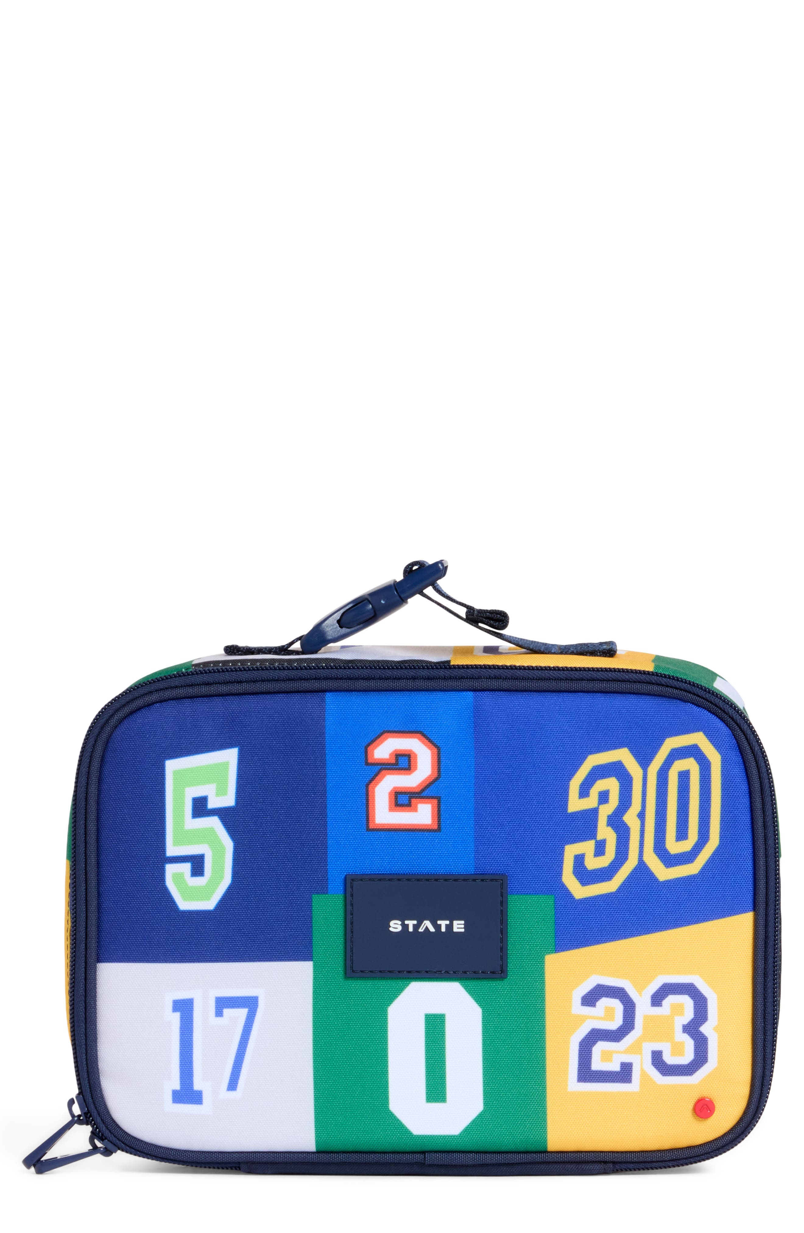 Kids' Rodgers Lunch Box, Main, color, VARSITY NUMBERS