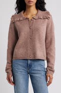 Petal & Pup Carmello Frill Collar Cardigan