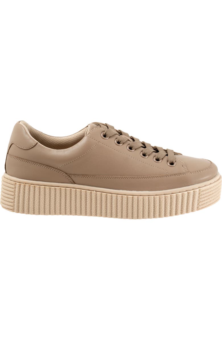 Trotters Baylor Platform Sneaker, Alternate, color, Taupe